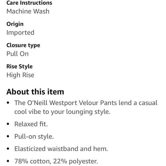 O’Neill Westport Joggers Size Large in Excellent Condition - Picture 5 of 14